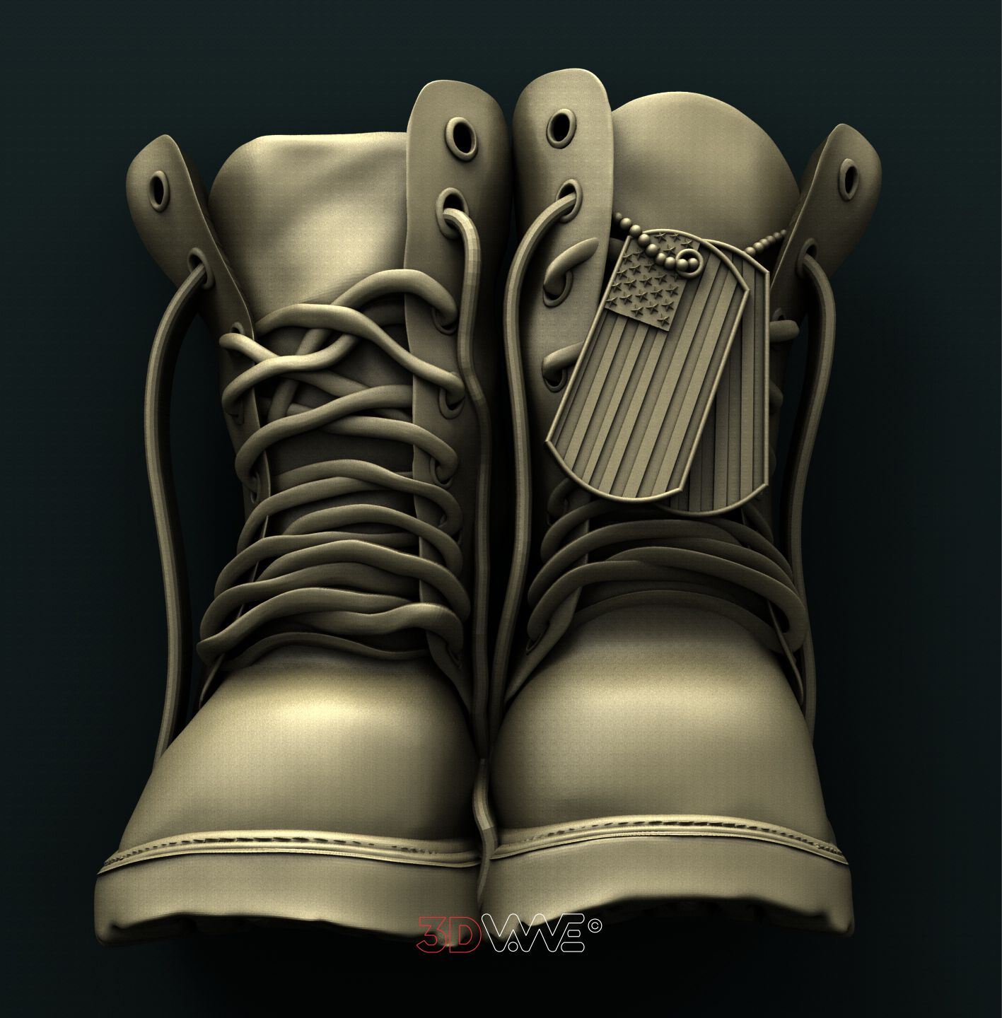 0869 Military Boots